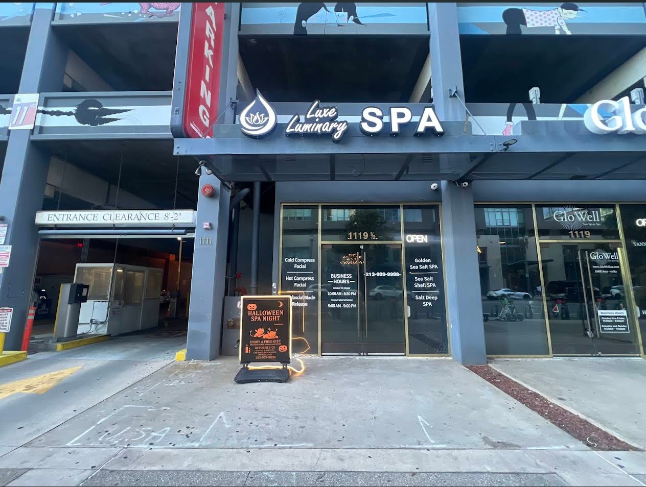 Luxe Luminary Spa building exterior